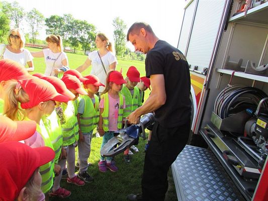 Grafika #12: 16.05.2018 Spotkanie ze Strażakami