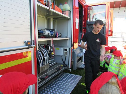 Grafika #13: 16.05.2018 Spotkanie ze Strażakami