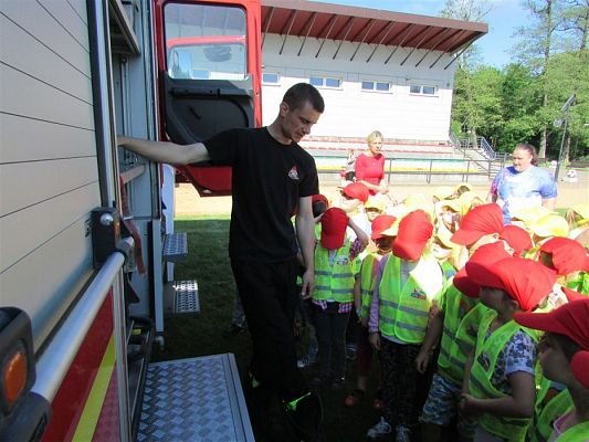 Grafika #14: 16.05.2018 Spotkanie ze Strażakami