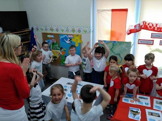 Grafika #1: 27.04.2018r. Cykl zajęć Polska moj kraj w gr. II