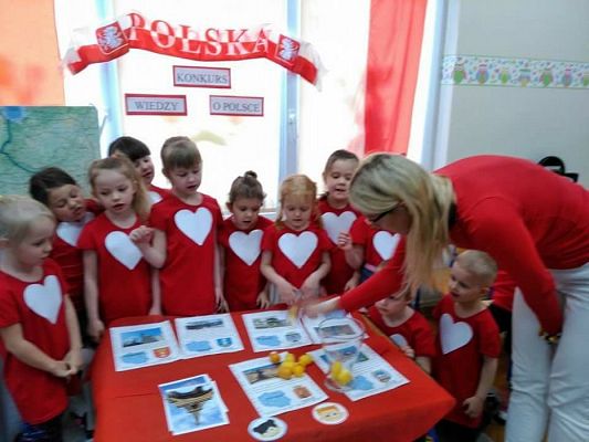 Grafika #19: 27.04.2018r. Cykl zajęć Polska moj kraj w gr. II