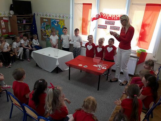 Grafika #40: 27.04.2018r. Cykl zajęć Polska moj kraj w gr. II