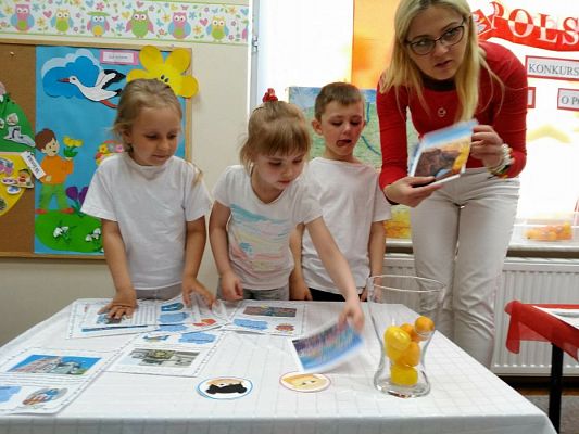 Grafika #58: 27.04.2018r. Cykl zajęć Polska moj kraj w gr. II