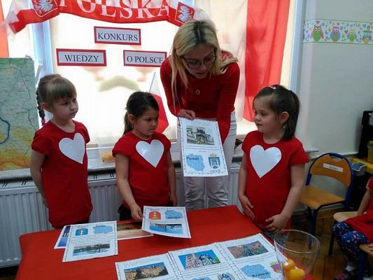 Grafika #60: 27.04.2018r. Cykl zajęć Polska moj kraj w gr. II