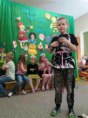 Grafika #26: 18.04.2018 Dzień Postaci z Bajek w naszym przedszkolu