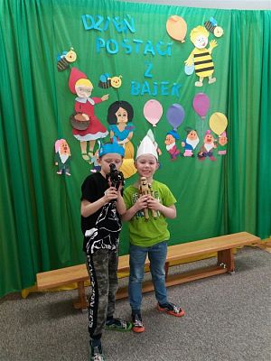 Grafika #47: 18.04.2018 Dzień Postaci z Bajek w naszym przedszkolu