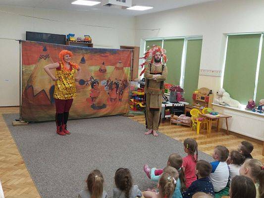 Grafika #14: 17.04.2018 Przedstawienie teatralne pt."Pipi Wędrowniczka"