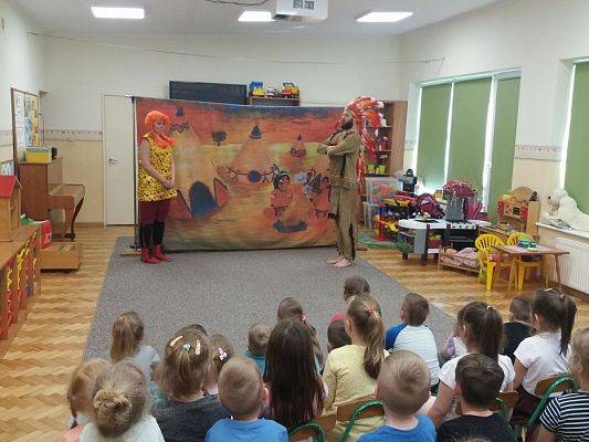 Grafika #15: 17.04.2018 Przedstawienie teatralne pt."Pipi Wędrowniczka"