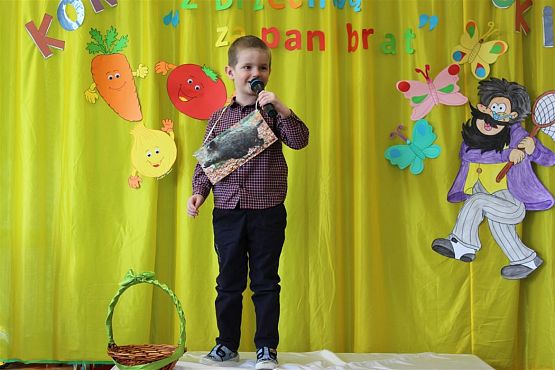 Grafika #10: 13.04.2018 Konkurs recytatorski pt. &quot;Z Brzechwą za Pan Brat&quot;