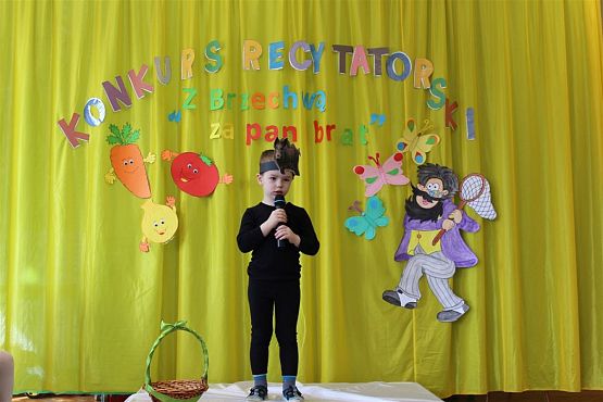 Grafika #15: 13.04.2018 Konkurs recytatorski pt. &quot;Z Brzechwą za Pan Brat&quot;