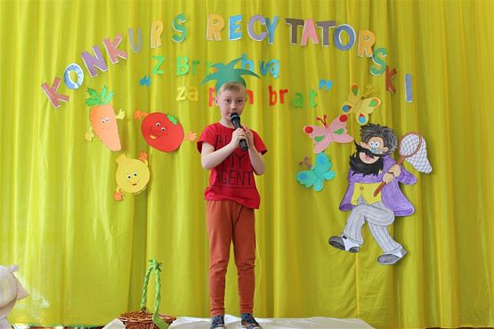 Grafika #37: 13.04.2018 Konkurs recytatorski pt. &quot;Z Brzechwą za Pan Brat&quot;