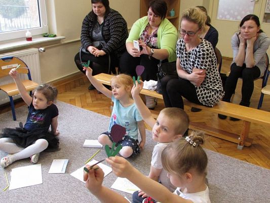 Grafika #24: 14.03.2018 Zajęcia otwarte dla rodziców w gr.II