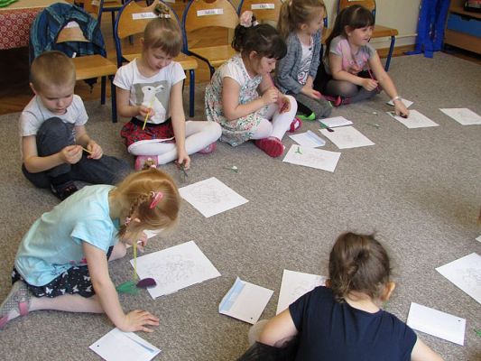 Grafika #28: 14.03.2018 Zajęcia otwarte dla rodziców w gr.II