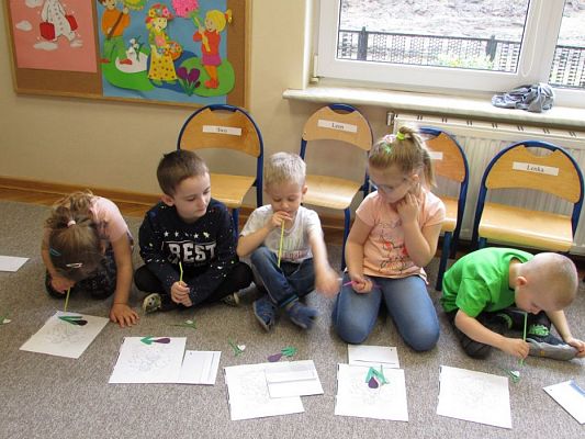 Grafika #29: 14.03.2018 Zajęcia otwarte dla rodziców w gr.II