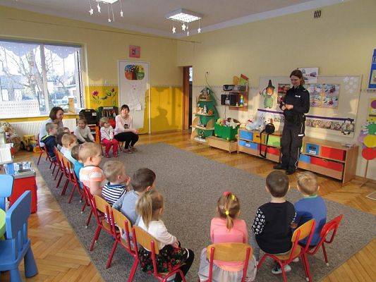 Grafika #0: 23.01.2018 Spotkanie z policjantką nt."Bezpieczne ferie"