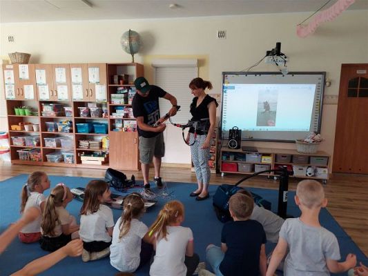 Grafika #6: 10.06.2022 Spotkanie z Panem Maciejem Pawelczykiem - Kitesurfingowcem