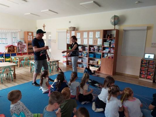 Grafika #7: 10.06.2022 Spotkanie z Panem Maciejem Pawelczykiem - Kitesurfingowcem