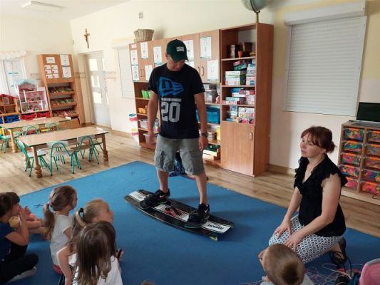 Grafika #8: 10.06.2022 Spotkanie z Panem Maciejem Pawelczykiem - Kitesurfingowcem