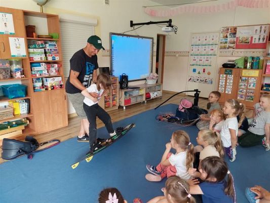 Grafika #11: 10.06.2022 Spotkanie z Panem Maciejem Pawelczykiem - Kitesurfingowcem