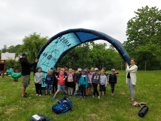 Grafika #23: 10.06.2022 Spotkanie z Panem Maciejem Pawelczykiem - Kitesurfingowcem