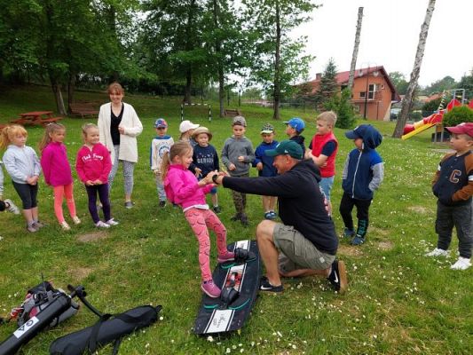 Grafika #35: 10.06.2022 Spotkanie z Panem Maciejem Pawelczykiem - Kitesurfingowcem