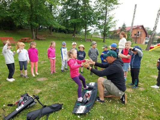 Grafika #36: 10.06.2022 Spotkanie z Panem Maciejem Pawelczykiem - Kitesurfingowcem