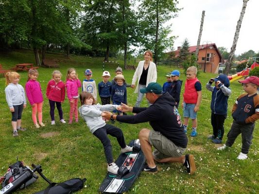 Grafika #37: 10.06.2022 Spotkanie z Panem Maciejem Pawelczykiem - Kitesurfingowcem