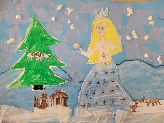 Grafika #1: 01.03.2022 Wręczenie nagród w konkursie plastycznym "Zima jak z bajki"