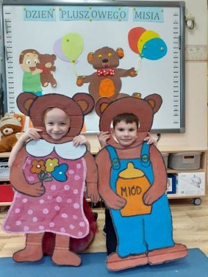 Grafika #19: 25.11.2021 Dzień pluszowego misia gr.III