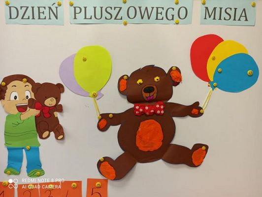 Grafika #23: 25.11.2021 Dzień pluszowego misia gr.III