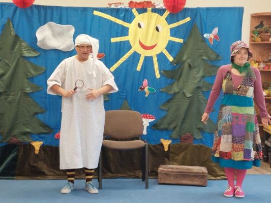 Grafika #18: 17.11.2021 Przedstawienie teatralne pt."Bajki rozmaite J.Brzechwy i J.Tuwima"