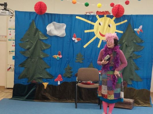 Grafika #29: 17.11.2021 Przedstawienie teatralne pt."Bajki rozmaite J.Brzechwy i J.Tuwima"