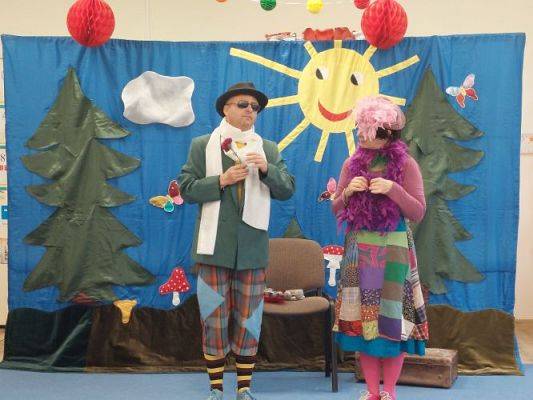 Grafika #34: 17.11.2021 Przedstawienie teatralne pt."Bajki rozmaite J.Brzechwy i J.Tuwima"