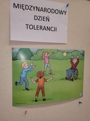 Grafika #22: 16.11.2021 Dzień Tolerancji gr II i gr I