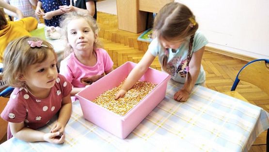 Grafika #3: 26.10.2021 Zajęcia integracji sensorycznej w grupie II