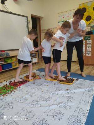 Grafika #5: Zajęcia integracji sensorycznej w grupie III