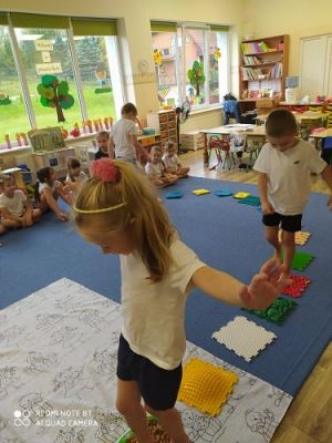 Grafika #7: Zajęcia integracji sensorycznej w grupie III