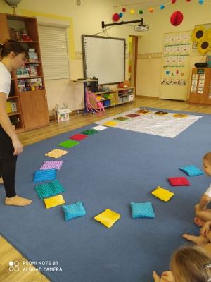 Grafika #12: Zajęcia integracji sensorycznej w grupie III