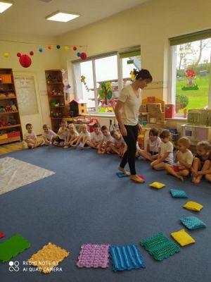 Grafika #15: Zajęcia integracji sensorycznej w grupie III