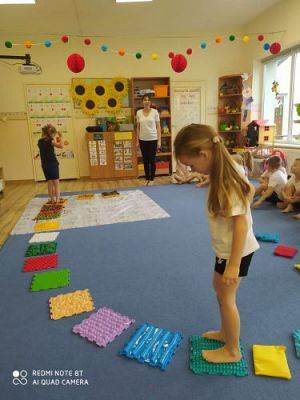 Grafika #21: Zajęcia integracji sensorycznej w grupie III