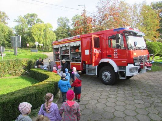 Grafika #2: 29.09.2021 Spotkanie ze strażakiem z OSP w Wicku