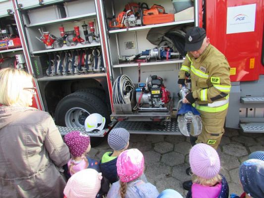 Grafika #6: 29.09.2021 Spotkanie ze strażakiem z OSP w Wicku