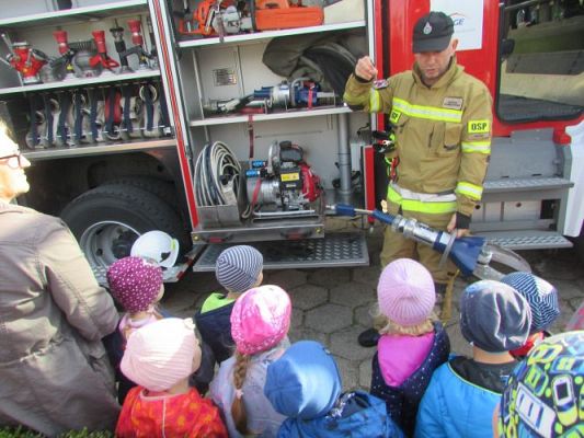 Grafika #7: 29.09.2021 Spotkanie ze strażakiem z OSP w Wicku