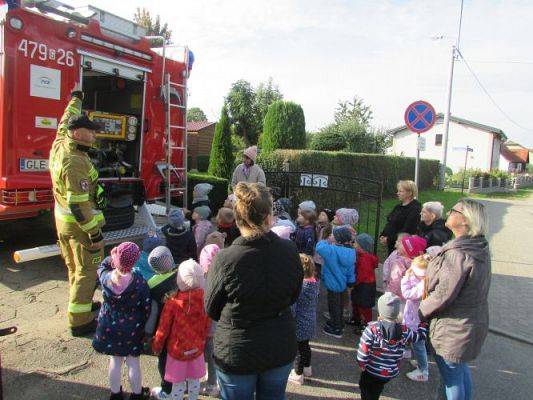 Grafika #17: 29.09.2021 Spotkanie ze strażakiem z OSP w Wicku