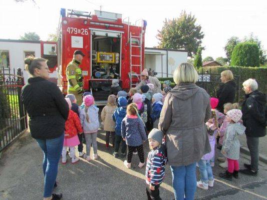 Grafika #18: 29.09.2021 Spotkanie ze strażakiem z OSP w Wicku