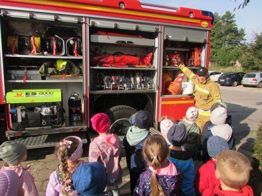 Grafika #20: 29.09.2021 Spotkanie ze strażakiem z OSP w Wicku