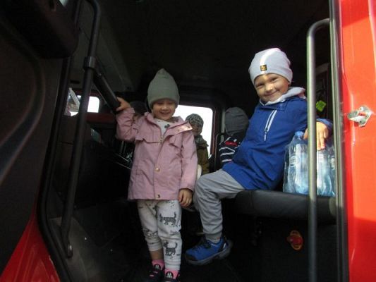 Grafika #36: 29.09.2021 Spotkanie ze strażakiem z OSP w Wicku