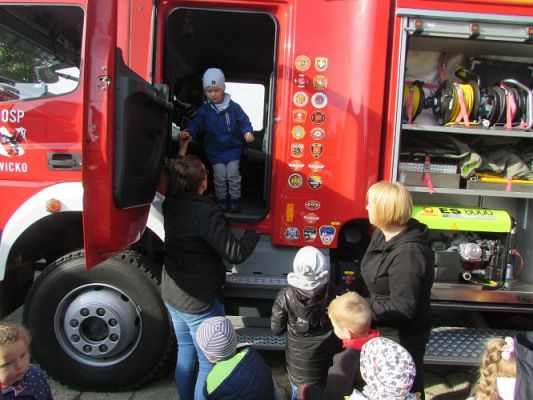 Grafika #38: 29.09.2021 Spotkanie ze strażakiem z OSP w Wicku