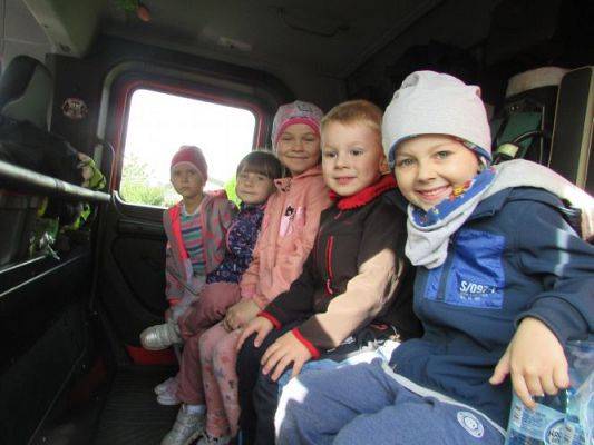 Grafika #41: 29.09.2021 Spotkanie ze strażakiem z OSP w Wicku