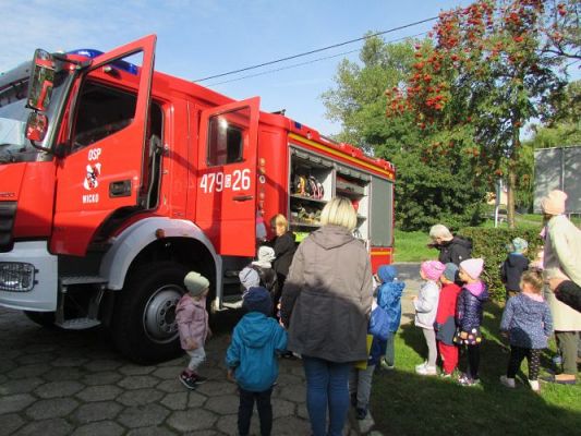 Grafika #42: 29.09.2021 Spotkanie ze strażakiem z OSP w Wicku